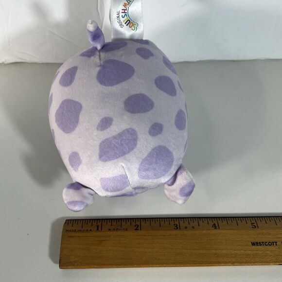 Squishmallow Mystery Squad Easter Capsule Spotted Purple Pig Pammy 5’ Toy - Picture 8 of 9